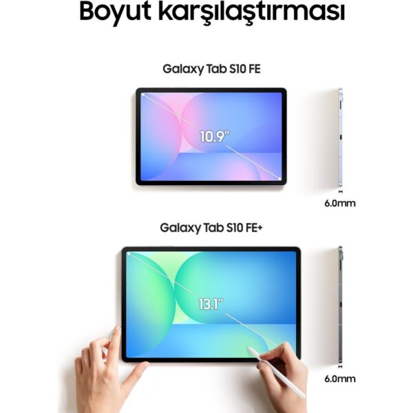 Samsung Galaxy Tab S10 FE+ 8GB 128GB SM-X620 (Samsung Türkiye Garantili)