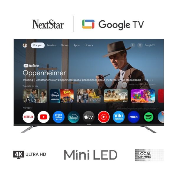 Nextstar YE-55IDG11 55″ 140 Ekran Uydu Alıcılı 4K Ultra HD Google Smart MiniLED TV