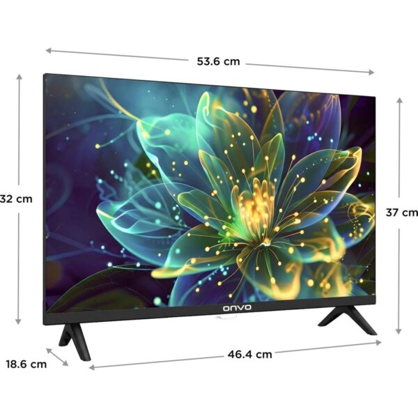 Onvo 24VL80F2HA 24” 60 Ekran Uydu Alıcılı HD Ready WhaleOS LED TV (12V Uyumlu)