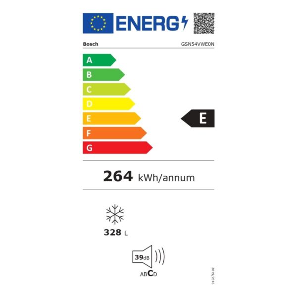 Bosch GSN54VWE0N 328 Lt 7 Çekmeceli Derin Dondurucu Beyaz