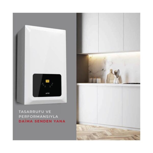 Airfel Maestro Optimum 23 kW Yoğuşmalı Kombi Hermetik Baca Tipi İle Enerji Tasarrufu Sağlar
