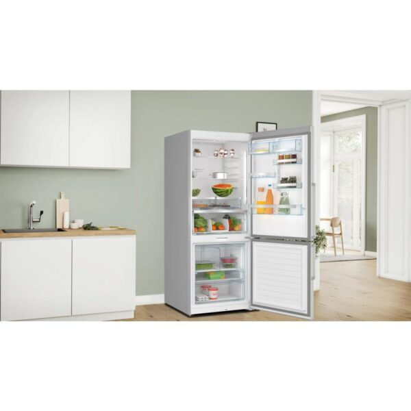 Bosch KGP76AIC0N Serie 8 186 x 75 cm Kolay Temizlenebilir Inox Alttan Donduruculu Buzdolabı