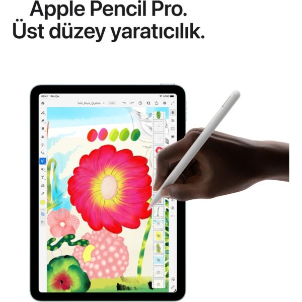 Apple iPad Air M4 13″ 128GB Wi-Fi Uzay Grisi MH5N4TU/A