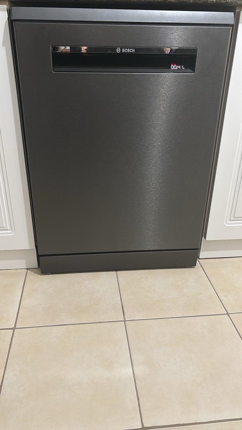 Bosch SMP6ENC60T Solo Bulaşık Makinesi 6 Programlı Siyah Inox