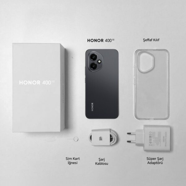 HONOR 400 5G 256 GB 12 GB Ram (Honor Türkiye Garantili) Gece Siyahı