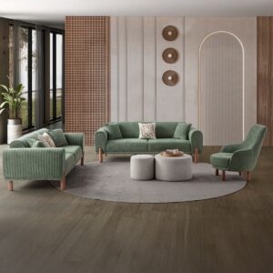Armoni 3+3+1+1 Koltuk Takımı Yeşil