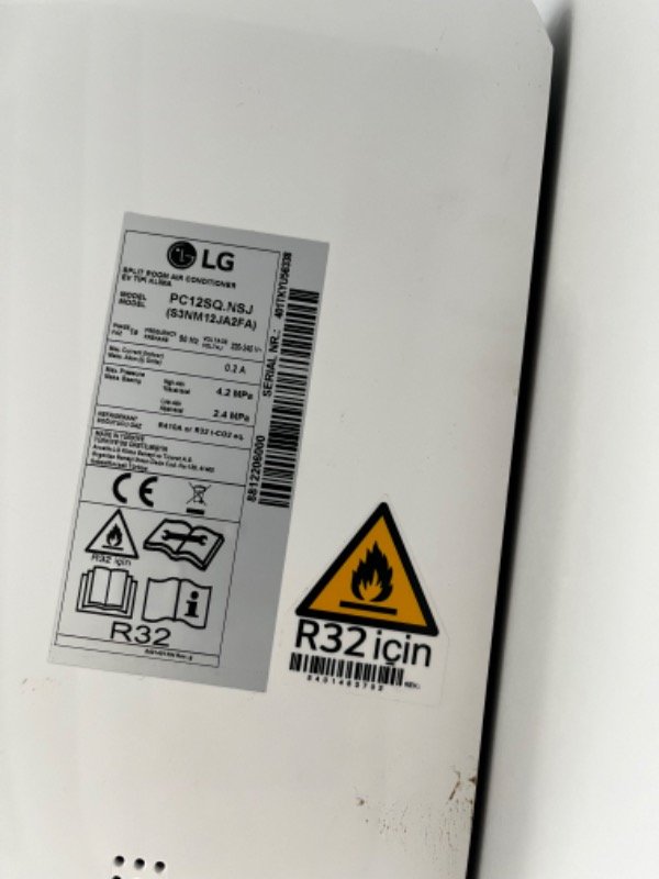 LG PC12SQ Dualcool Plus A++ 12000 BTU Inverter Duvar Tipi Klima