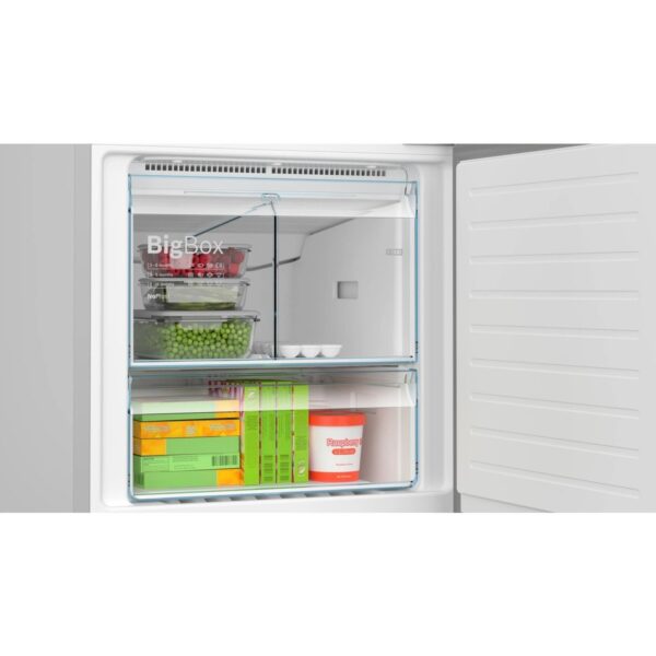 BOSCH KGN55CIE0N Serie 4 Alttan Donduruculu Buzdolabı 186 x 70 cm Kolay temizlenebilir Inox