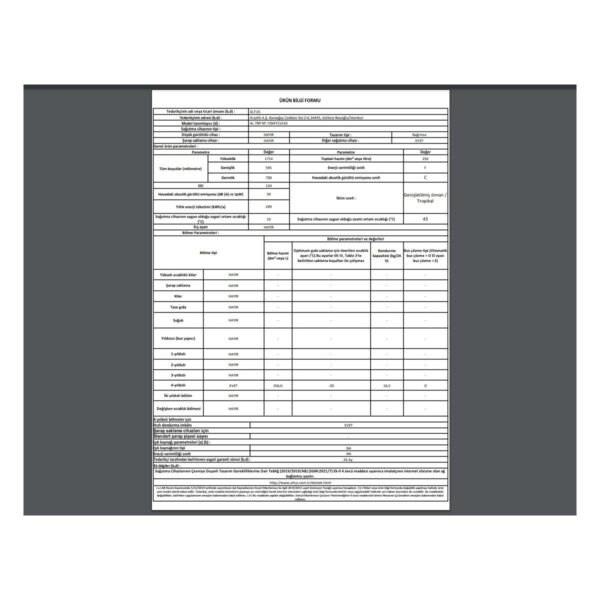 Altus Al 709 Nfe E Enerji Sınıfı 260 Lt No-Frost Beyaz Derin Dondurucu