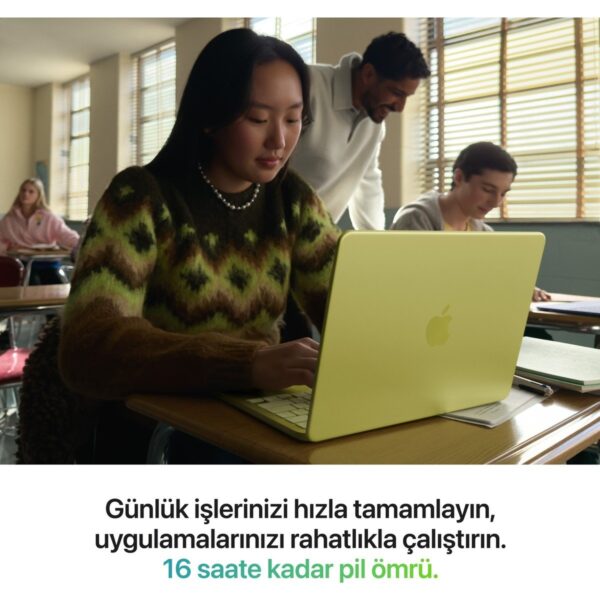 Apple MacBook Neo A18 Pro 8GB 256GB SSD macOS 13″ Taşınabilir Bilgisayar Indigo MHFF4TU/A