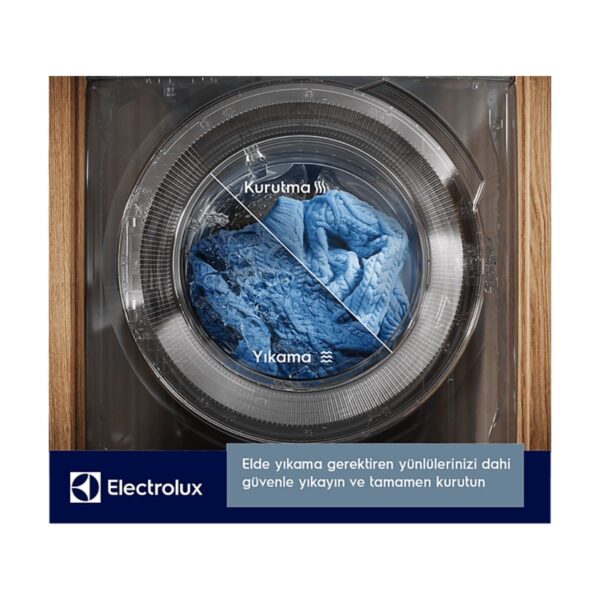 Electrolux EW7W4602QT 700 Serisi Steamcare 11/7 kg 1600 Devir Universaldose Wı-Fı Kurutmalı Çamaşır Makinesi