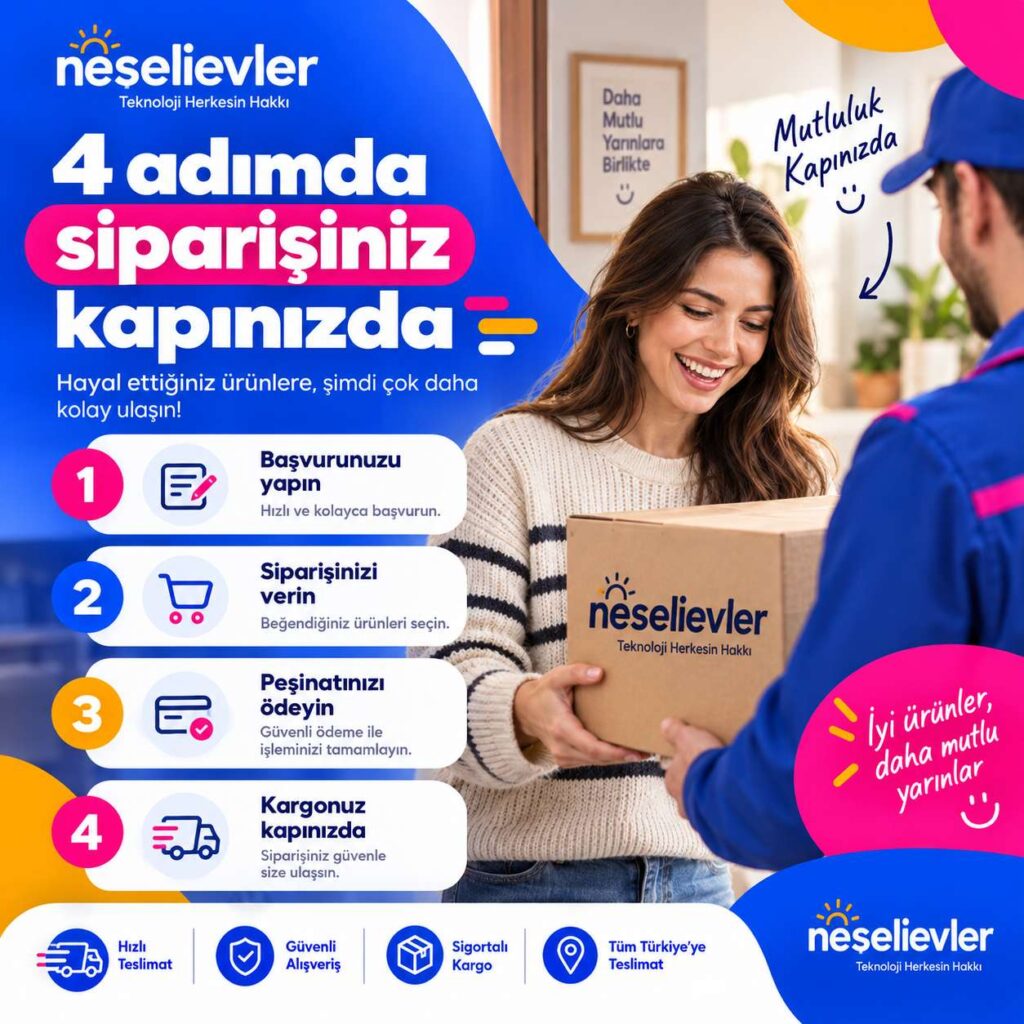 Taksitli alışverişin dört adımı